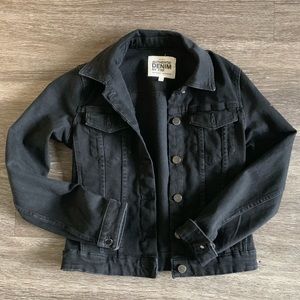 ZARA Black Denim Jacket